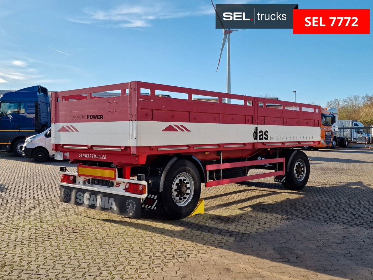 Schwarzmüller PA 2/E / Baustoff - Dropside/ Flatbed trailer: picture 5 Schwarzmüller PA 2/E / Baustoff - Dropside/ Flatbed trailer: picture 5