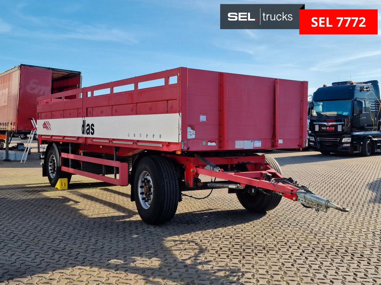 Schwarzmüller PA 2/E / Baustoff - Dropside/ Flatbed trailer: picture 3 Schwarzmüller PA 2/E / Baustoff - Dropside/ Flatbed trailer: picture 3