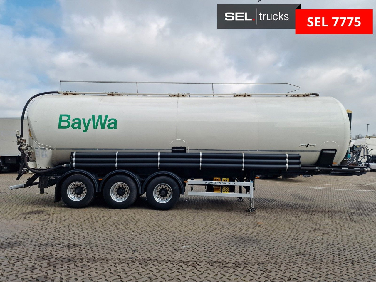 Spitzer SKS 27 / Kippsilo / 53.000 l / Liftachse - Silo semi-trailer: picture 4 Spitzer SKS 27 / Kippsilo / 53.000 l / Liftachse - Silo semi-trailer: picture 4