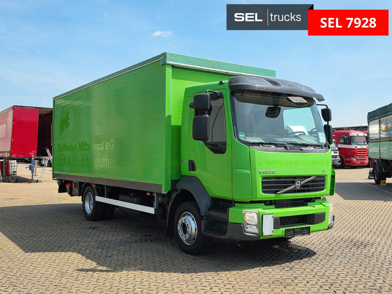 Volvo FL 240 - Curtainsider truck: picture 3 Volvo FL 240 - Curtainsider truck: picture 3