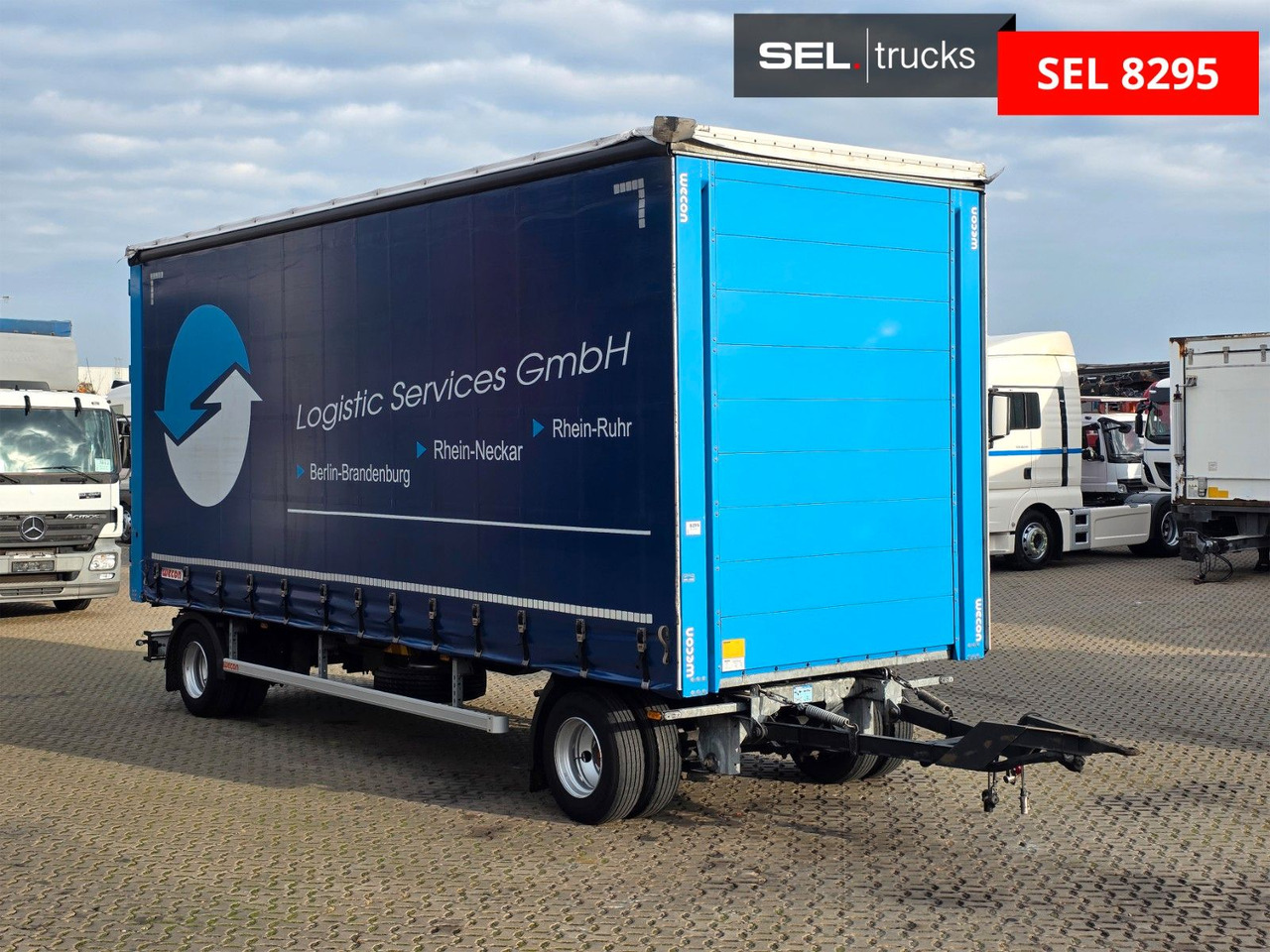 Wecon APD218 / Aluklappen - Curtainsider trailer: picture 3 Wecon APD218 / Aluklappen - Curtainsider trailer: picture 3