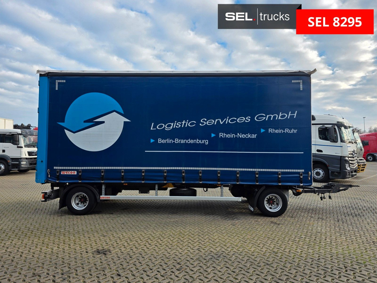 Wecon APD218 / Aluklappen - Curtainsider trailer: picture 4 Wecon APD218 / Aluklappen - Curtainsider trailer: picture 4