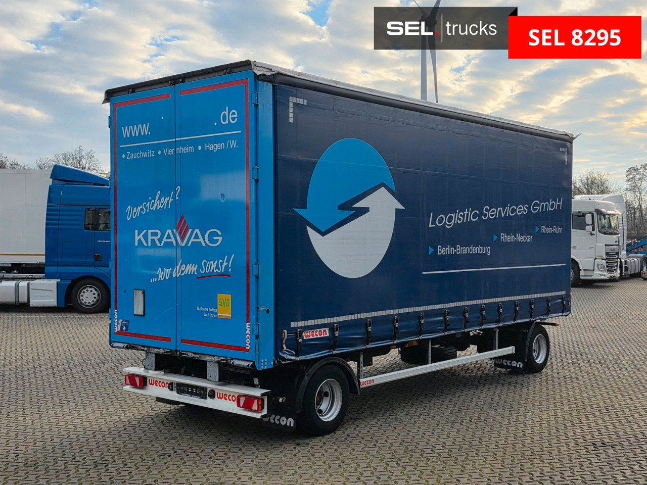 Wecon APD218 / Aluklappen - Curtainsider trailer: picture 5 Wecon APD218 / Aluklappen - Curtainsider trailer: picture 5