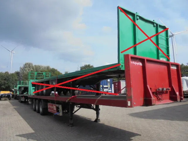 Fruehauf ONCR 39-327 A - Dropside/ Flatbed semi-trailer: picture 2 Fruehauf ONCR 39-327 A - Dropside/ Flatbed semi-trailer: picture 2