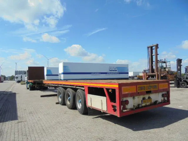 Kromhout 3AOUH-16-27 - Dropside/ Flatbed semi-trailer: picture 3 Kromhout 3AOUH-16-27 - Dropside/ Flatbed semi-trailer: picture 3