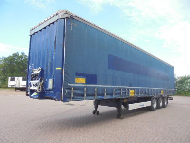Curtainsider semi-trailer Krone SD NL KENTEKEN BPW TROMMEL ASSEN 10 IN STOCK: picture 1
