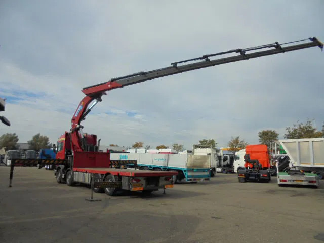 Scania R480 8X2 - Dropside/ Flatbed truck, Crane truck: picture 3 Scania R480 8X2 - Dropside/ Flatbed truck, Crane truck: picture 3