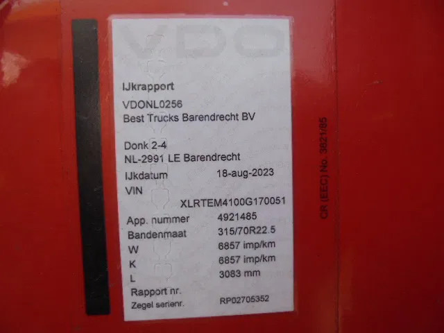 Tractor unit DAF CF 440 FT: picture 11 Tractor unit DAF CF 440 FT: picture 11