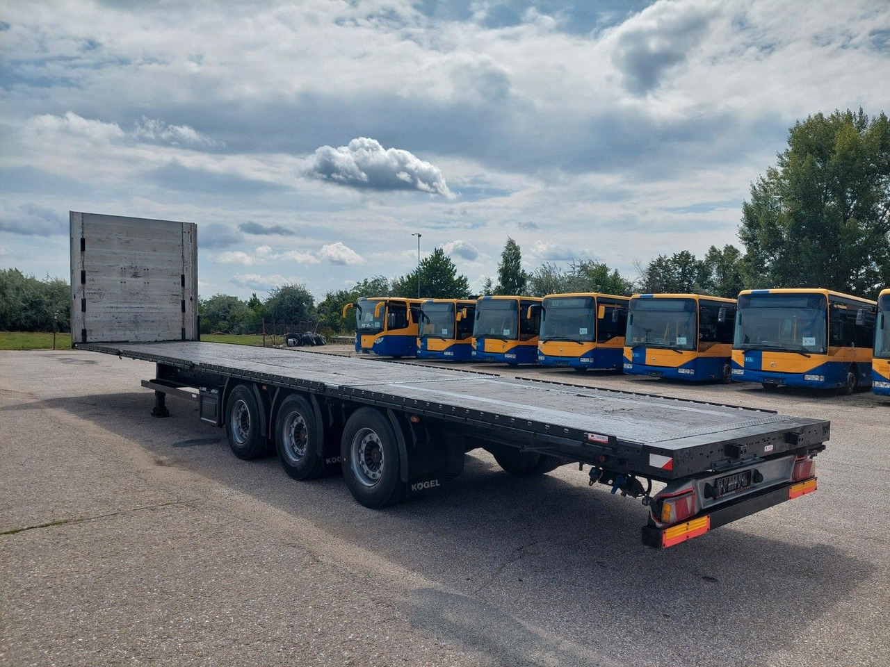 Kögel S24 Mega - Dropside/ Flatbed semi-trailer: picture 3 Kögel S24 Mega - Dropside/ Flatbed semi-trailer: picture 3