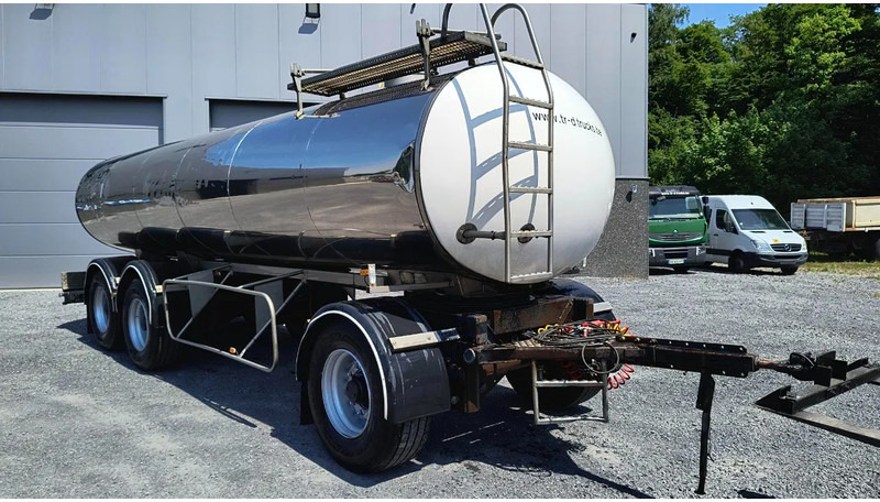Tank trailer for transportation of milk ETA 16500 L INSULATED INOX TANK - 1 COMP: picture 9