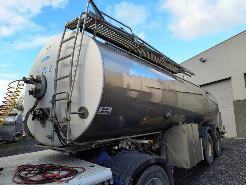 MAISONNEUVE 25000L INSULATED INOX TANK - Tank semi-trailer: picture 1 MAISONNEUVE 25000L INSULATED INOX TANK - Tank semi-trailer: picture 1
