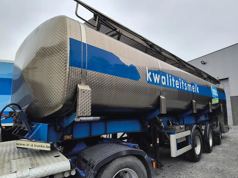 Mafa INSULATED INOX TANK 29000L 3 COMP - PUMP/COUNTER - 2 STEERING AXLES - Tank semi-trailer: picture 1 Mafa INSULATED INOX TANK 29000L 3 COMP - PUMP/COUNTER - 2 STEERING AXLES - Tank semi-trailer: picture 1