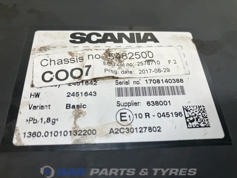 Scania - ECU for Truck: picture 2 Scania - ECU for Truck: picture 2