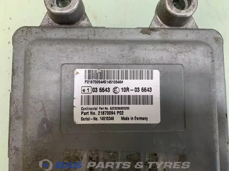 Volvo Regeleenheid Ad-Blue Volvo 21870094 - ECU for Truck: picture 3 Volvo Regeleenheid Ad-Blue Volvo 21870094 - ECU for Truck: picture 3