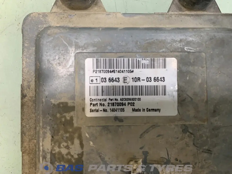 Volvo Regeleenheid Ad-Blue Volvo 21870094 - ECU for Truck: picture 3 Volvo Regeleenheid Ad-Blue Volvo 21870094 - ECU for Truck: picture 3