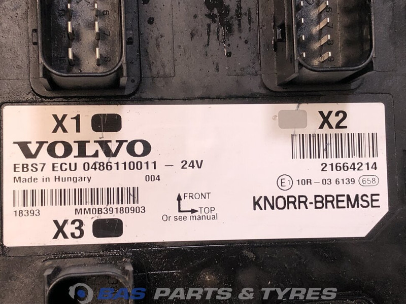 Volvo Regeleenheid EBS Volvo 21933116 - ECU for Truck: picture 3 Volvo Regeleenheid EBS Volvo 21933116 - ECU for Truck: picture 3