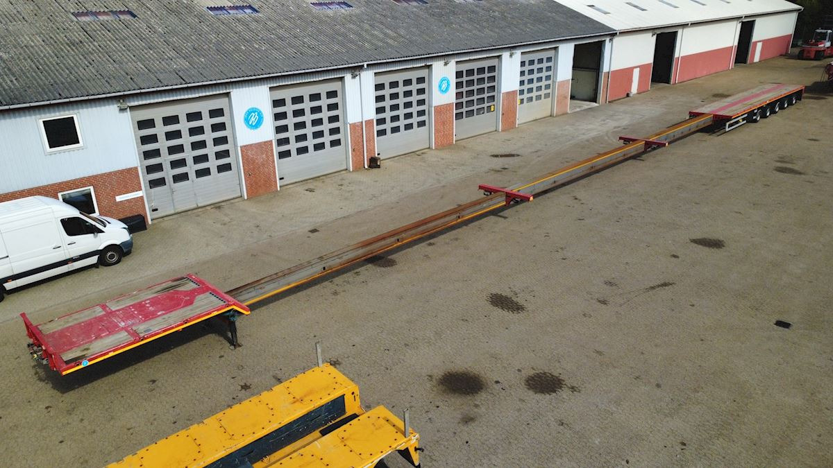 Faymonville SPZ-5AAAX - Low loader semi-trailer: picture 1 Faymonville SPZ-5AAAX - Low loader semi-trailer: picture 1