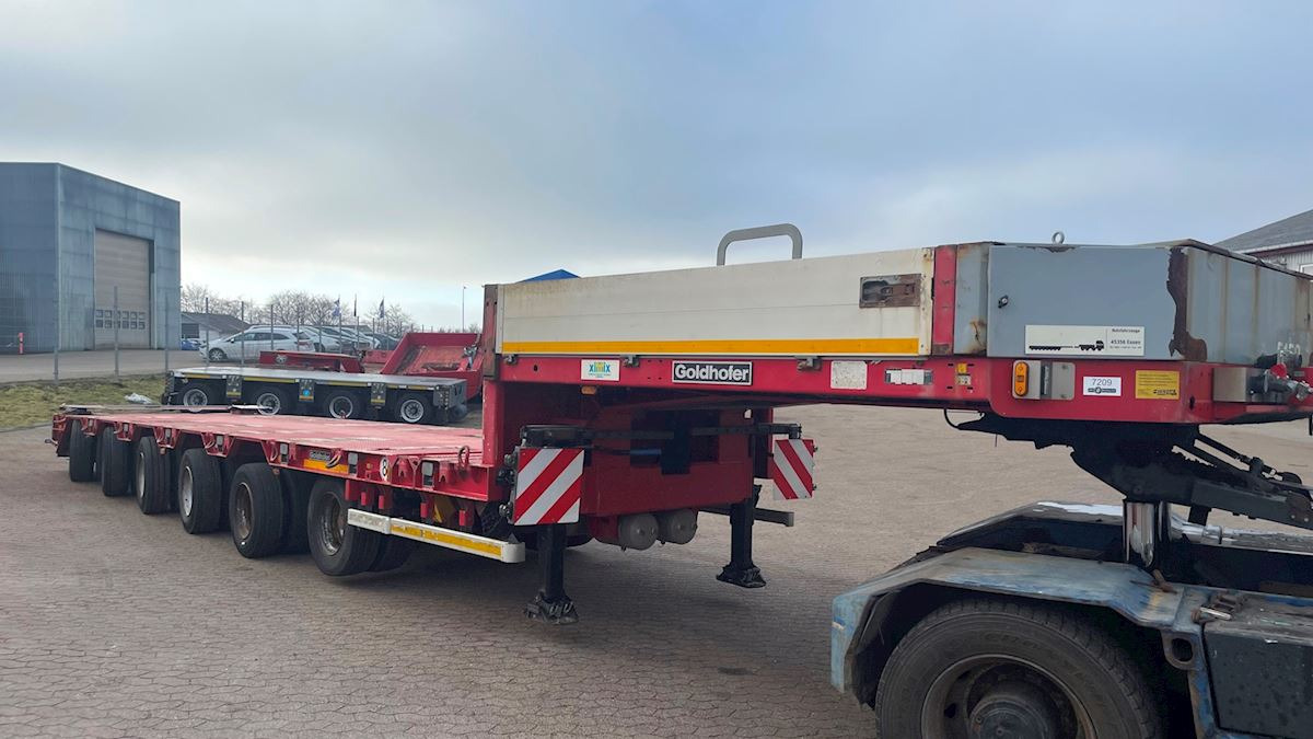 Goldhofer STZ-L 6 - Dropside/ Flatbed semi-trailer: picture 4 Goldhofer STZ-L 6 - Dropside/ Flatbed semi-trailer: picture 4
