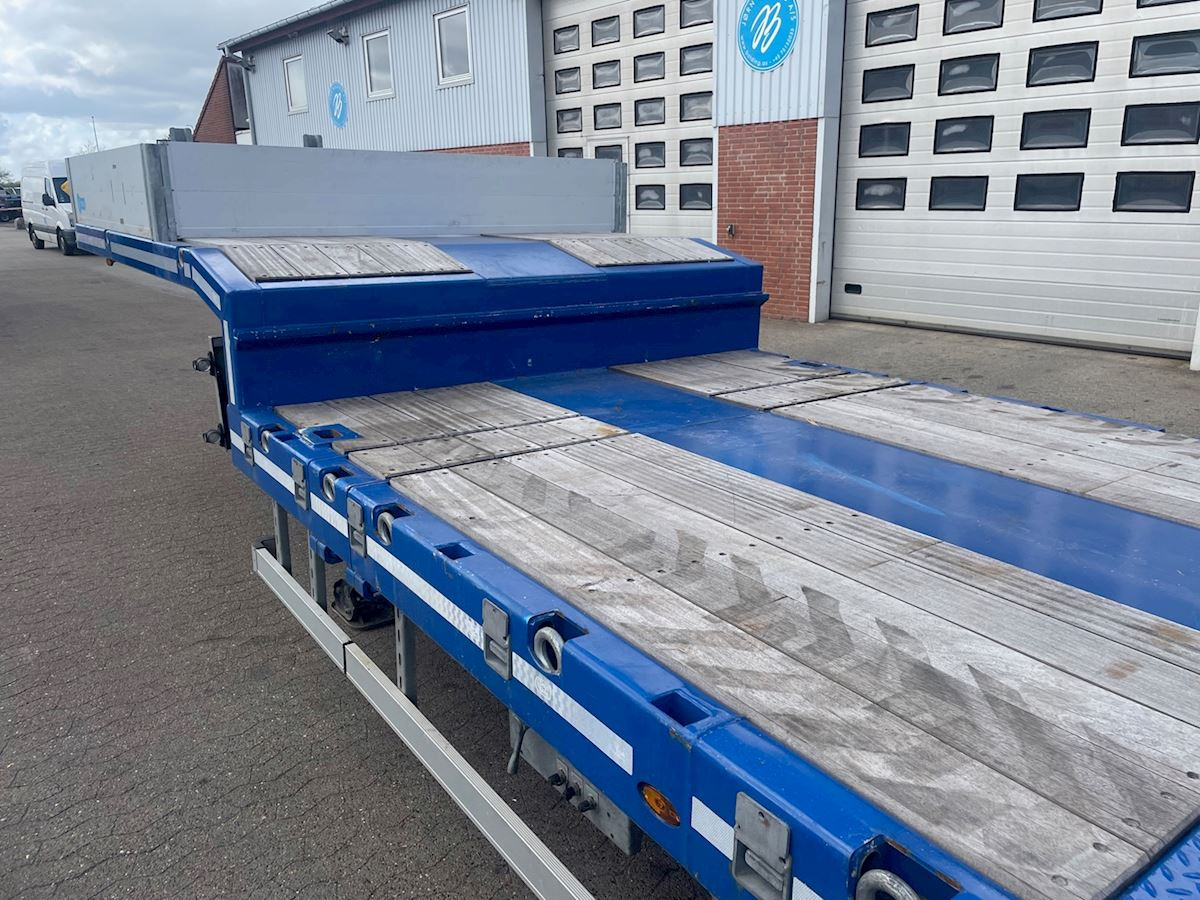 Low loader semi-trailer Seyit Usta 4 akslet nedbygget udtræk: picture 9