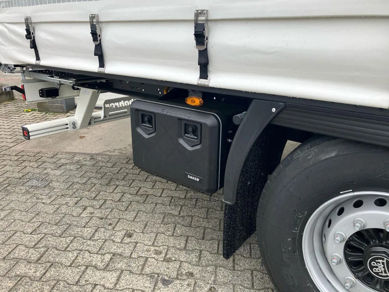 Curtainsider semi-trailer Kässbohrer SCS X+ / 90 - 12 / 27 Schuifzeilen multiplex vloer met palletkist 30 Europallets: picture 8