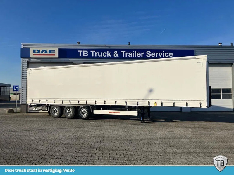 Kässbohrer SCS X / 90 - 12 /27 met hefdak en twee liftassen - Curtainsider semi-trailer: picture 1 Kässbohrer SCS X / 90 - 12 /27 met hefdak en twee liftassen - Curtainsider semi-trailer: picture 1