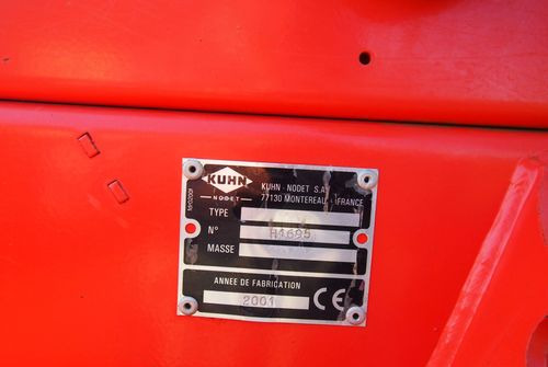Combine seed drill Agregat uprawowo-siewny Kuhn Kuhn HRB302D I INTEGRA 3000 2002 Brona wirowa + siewnik KUHN agregat uprawowo-siewny 3m: picture 9