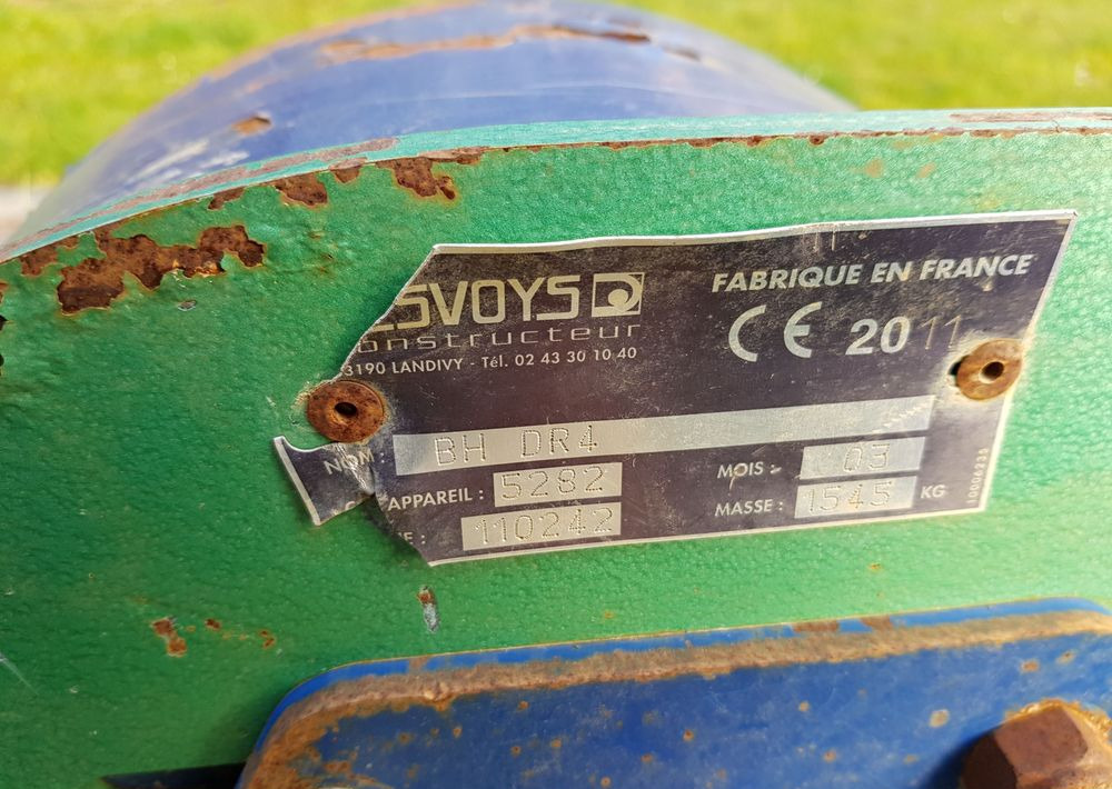 Kosiarka bijakowa Desvoys BH DR4 2011 - Flail mower: picture 5 Kosiarka bijakowa Desvoys BH DR4 2011 - Flail mower: picture 5