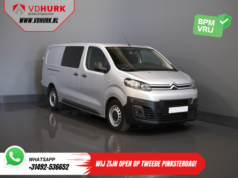 Citroën Jumpy 2.0 HDI 125 pk BPM VRIJ! DC Dubbel Cabine Climate/ Carplay/ Cruise/ Navi/ Trekhaak/ PDC - Small van, Combi van: picture 1 Citroën Jumpy 2.0 HDI 125 pk BPM VRIJ! DC Dubbel Cabine Climate/ Carplay/ Cruise/ Navi/ Trekhaak/ PDC - Small van, Combi van: picture 1