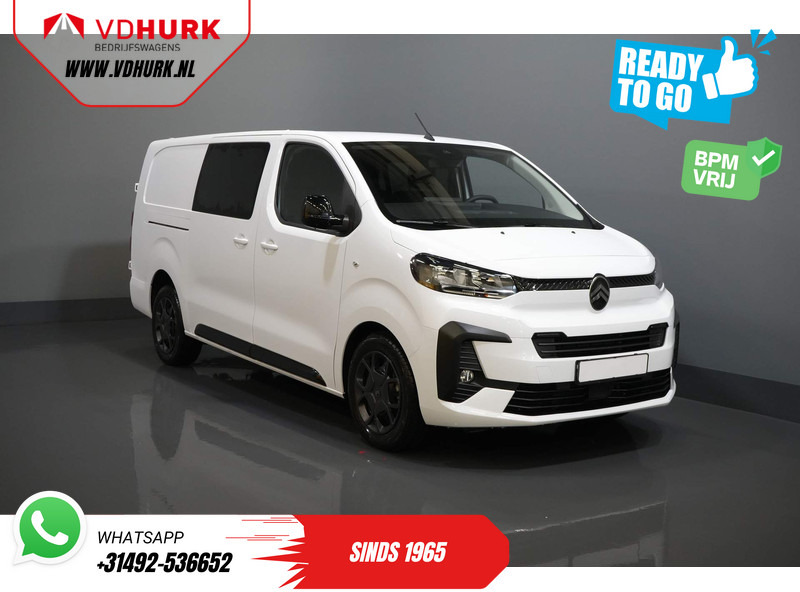 Citroën Jumpy 2.0 HDI 180 pk Aut. DC Dubbel Cabine BPM VRIJ! 2x Schuifdeur/ Virtual Cockpit/ Navi/ Carplay/ Camera/ PDC/ Cruise/ Trekhaak/ Air - Small van, Combi van: picture 1 Citroën Jumpy 2.0 HDI 180 pk Aut. DC Dubbel Cabine BPM VRIJ! 2x Schuifdeur/ Virtual Cockpit/ Navi/ Carplay/ Camera/ PDC/ Cruise/ Trekhaak/ Air - Small van, Combi van: picture 1