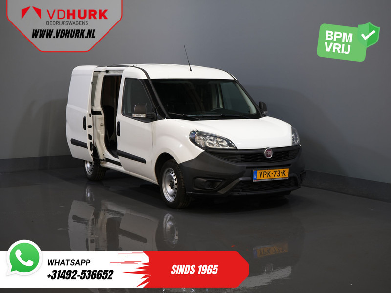 Small van Fiat Dobló Cargo 1.6 MJ 105 pk BPM VRIJ! 3Pers./ NL Auto/ Airco/ Cruise: picture 9