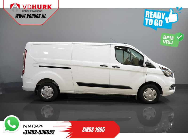 Small van Ford Transit Custom 2.0 TDCI 130 pk L2 Trend BPM VRIJ! Ready2Go Verw.Voorruit/ PDC/ Cruise/ Airco: picture 10