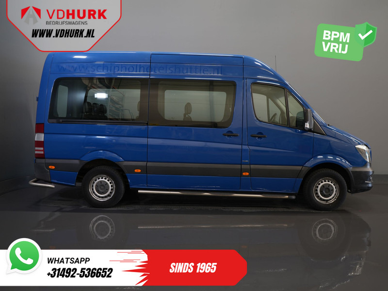 Minibus, Passenger van Mercedes-Benz Sprinter 213 2.2 CDI Aut. L2H2 9 Persoons EXPORT Incl. BTW&BPM €13.915,- Airco/ PDC/ Sidebars/ Rearbar: picture 11
