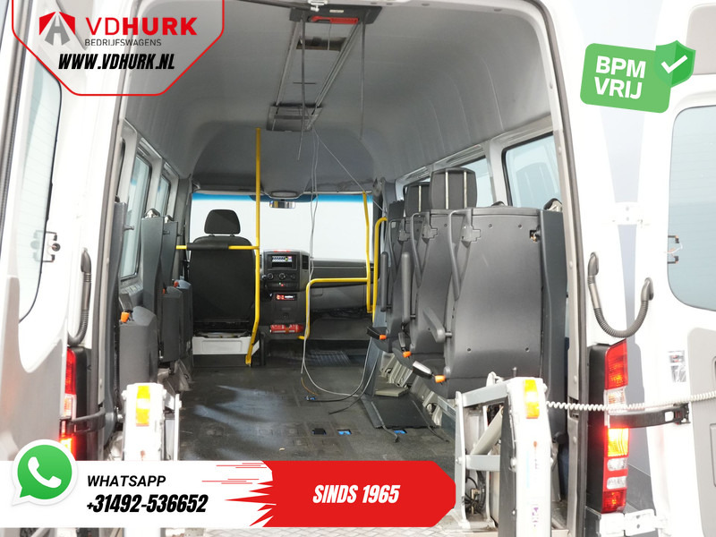 Minibus, Passenger van Mercedes-Benz Sprinter 313 2.2 CDI L3H2 €10.890,- incl BTW (BPM VRIJ) EXPORT ONLY Combi/ 9 persoons/ Kombi/ 9P/ Rearbar/ Sidebar/ Airco/ Rolstoellift: picture 15