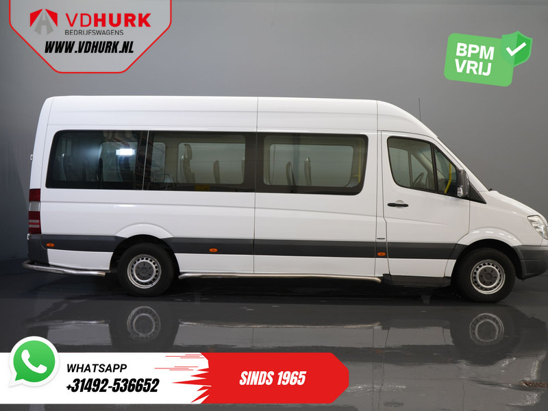Minibus, Passenger van Mercedes-Benz Sprinter 313 2.2 CDI L3H2 €10.890,- incl BTW (BPM VRIJ) EXPORT ONLY Combi/ 9 persoons/ Kombi/ 9P/ Rearbar/ Sidebar/ Airco/ Rolstoellift: picture 11