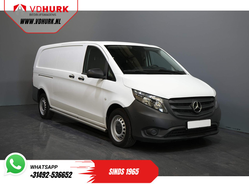 Mercedes-Benz Vito 114 CDI Aut. 9G L3 XL RWD BPM VRIJ! Cruise/ PDC/ Airco/ Sidebars - Small van: picture 1 Mercedes-Benz Vito 114 CDI Aut. 9G L3 XL RWD BPM VRIJ! Cruise/ PDC/ Airco/ Sidebars - Small van: picture 1