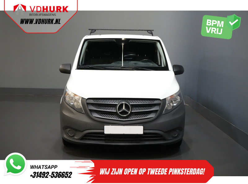Small van Mercedes-Benz Vito 116 CDI Aut. L2 RWD BPM VRIJ! Standkachel/ Navi/ Stoelverw./ Carplay/ Camera/ Cruise/ Trekhaak/ Airco: picture 7