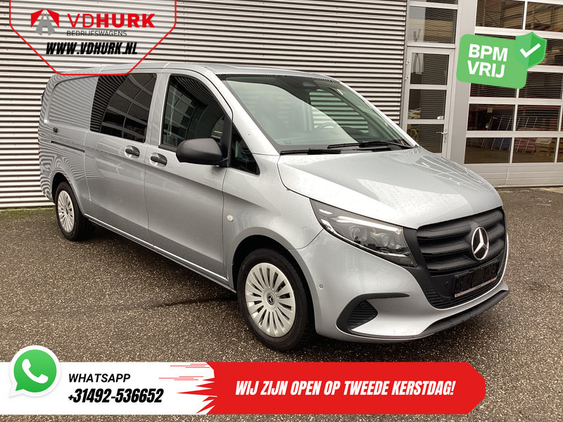 Mercedes-Benz Vito 116 CDI Aut. L3 DC Dubbel Cabine BPM VRIJ! 6 Pers./ 2xSchuifdeur/ LED/ Stoelverw./ 270Gr. Deuren/ Carplay/ Camera/ Cruise/ Trekh - Panel van, Combi van: picture 1 Mercedes-Benz Vito 116 CDI Aut. L3 DC Dubbel Cabine BPM VRIJ! 6 Pers./ 2xSchuifdeur/ LED/ Stoelverw./ 270Gr. Deuren/ Carplay/ Camera/ Cruise/ Trekh - Panel van, Combi van: picture 1