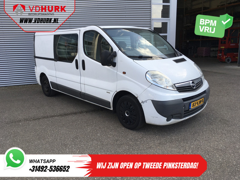 Opel Vivaro 2.0 CDTI 115pk L2 DC Dubbel Cabine/ APK 01-2026/ 6 Pers./ Airco/ Trekhaak - Small van, Combi van: picture 1 Opel Vivaro 2.0 CDTI 115pk L2 DC Dubbel Cabine/ APK 01-2026/ 6 Pers./ Airco/ Trekhaak - Small van, Combi van: picture 1