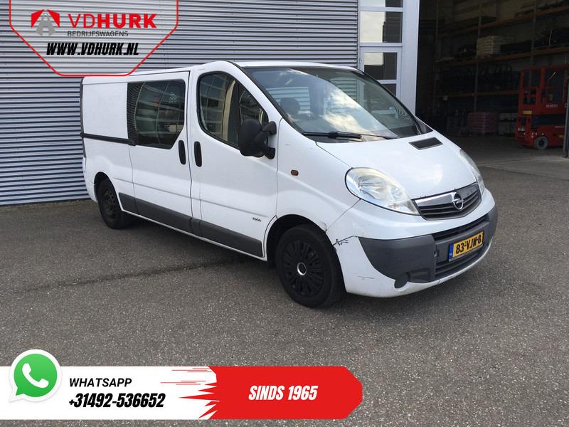 Opel Vivaro 2.0 CDTI 115pk L2 DC Dubbel Cabine EXPORT ONLY APK 01-2026/ 6 Pers./ Airco/ Trekhaak - Small van, Combi van: picture 1 Opel Vivaro 2.0 CDTI 115pk L2 DC Dubbel Cabine EXPORT ONLY APK 01-2026/ 6 Pers./ Airco/ Trekhaak - Small van, Combi van: picture 1