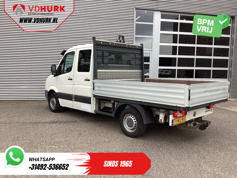 Volkswagen Crafter 2.5 TDI EXPORT Open laadbak 268x201x40/ 5 cil./ 7 Pers./ Trekhaak/ Airco/ Radio - Flatbed van, Combi van: picture 2 Volkswagen Crafter 2.5 TDI EXPORT Open laadbak 268x201x40/ 5 cil./ 7 Pers./ Trekhaak/ Airco/ Radio - Flatbed van, Combi van: picture 2