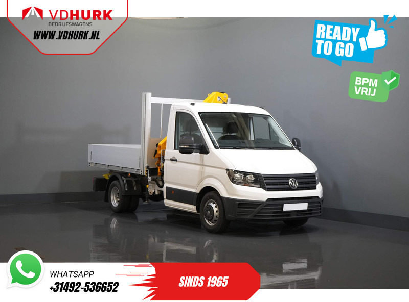 Leasing of Volkswagen Crafter 50 165 pk Effer 352S Kraan/ Crane/ Kran/ Autokran/ PTO/ Open laadbak/ Dubbel Lucht Volkswagen Crafter 50 165 pk Effer 352S Kraan/ Crane/ Kran/ Autokran/ PTO/ Open laadbak/ Dubbel Lucht: picture 8
