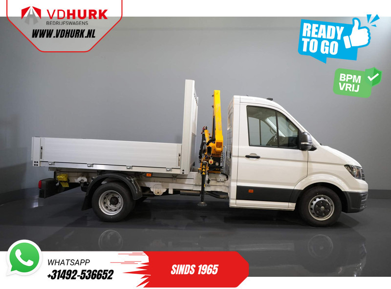 Leasing of Volkswagen Crafter 50 165 pk Effer 352S Kraan/ Crane/ Kran/ Autokran/ PTO/ Open laadbak/ Dubbel Lucht Volkswagen Crafter 50 165 pk Effer 352S Kraan/ Crane/ Kran/ Autokran/ PTO/ Open laadbak/ Dubbel Lucht: picture 10