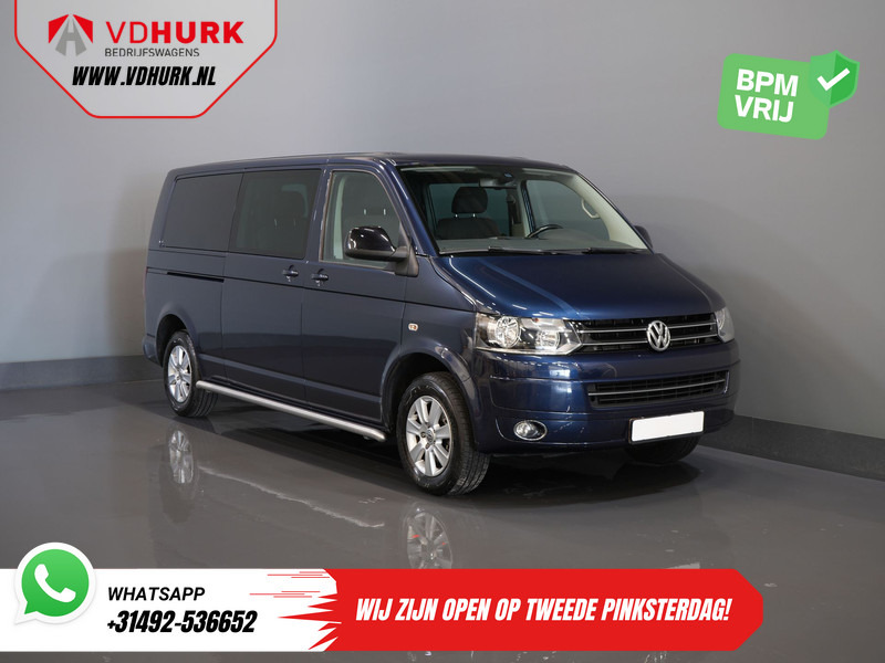 Volkswagen Transporter 2.0 TDI 140 pk DSG Aut. L2 DC Dubbel Cabine Rijdt Goed/ NL Auto/ Cruise/ Camera/ PDC/ Trekhaak - Small van, Combi van: picture 1 Volkswagen Transporter 2.0 TDI 140 pk DSG Aut. L2 DC Dubbel Cabine Rijdt Goed/ NL Auto/ Cruise/ Camera/ PDC/ Trekhaak - Small van, Combi van: picture 1