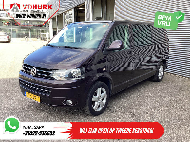 Small van, Combi van Volkswagen Transporter 2.0 TDI 140 pk DSG Aut. L2 Dubbel Cabine DC EXPORT 2.5t Trekverm./ Cruise/ Airco/ PDC V+A/ LMV: picture 8