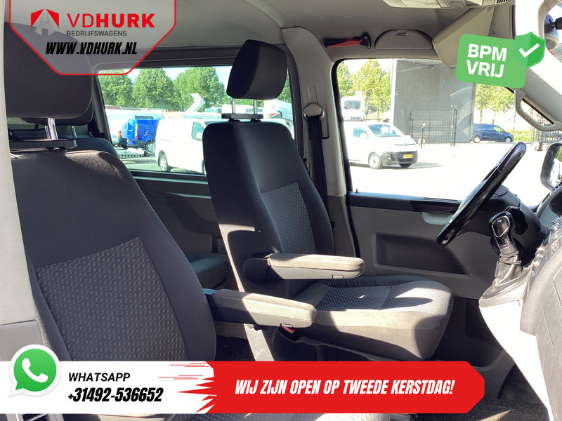 Small van, Combi van Volkswagen Transporter 2.0 TDI 140 pk DSG Aut. L2 Dubbel Cabine DC EXPORT 2.5t Trekverm./ Cruise/ Airco/ PDC V+A/ LMV: picture 10