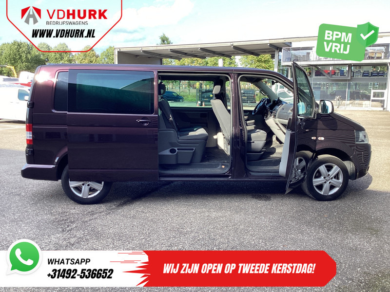 Small van, Combi van Volkswagen Transporter 2.0 TDI 140 pk DSG Aut. L2 Dubbel Cabine DC EXPORT 2.5t Trekverm./ Cruise/ Airco/ PDC V+A/ LMV: picture 6
