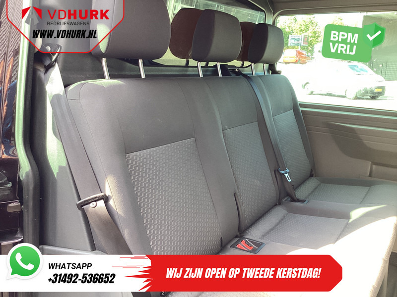 Small van, Combi van Volkswagen Transporter 2.0 TDI 140 pk DSG Aut. L2 Dubbel Cabine DC EXPORT 2.5t Trekverm./ Cruise/ Airco/ PDC V+A/ LMV: picture 12