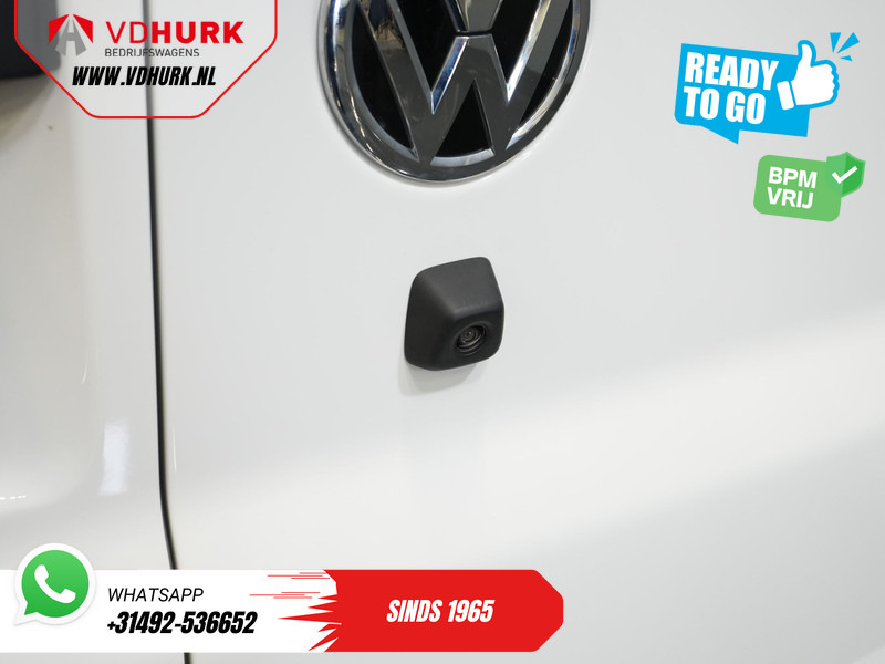 Small van, Combi van Volkswagen Transporter 2.0 TDI 150 pk Aut. L2 DC Dubbel Cabine BPM VRIJ! Ready2Go 2xSchuifdeur/ Adapt Cruise/ LED/ Standkachel/ Stoelverw./ Carplay/ Ca: picture 16
