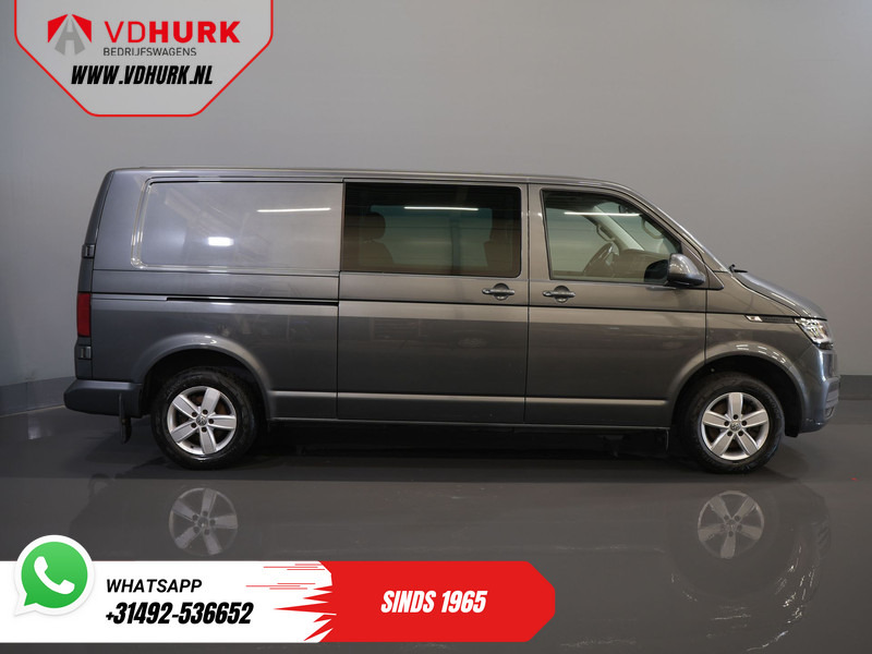 Small van, Combi van Volkswagen Transporter 2.0 TDI 150 pk DSG Aut. L2 DC Dubbel Cabine MIXTO/ LED/ Adapt.Cruise/ Standkachel/ Stoelverw./ Carplay/ Camera/ PDC/ LMV/ Trekha: picture 11