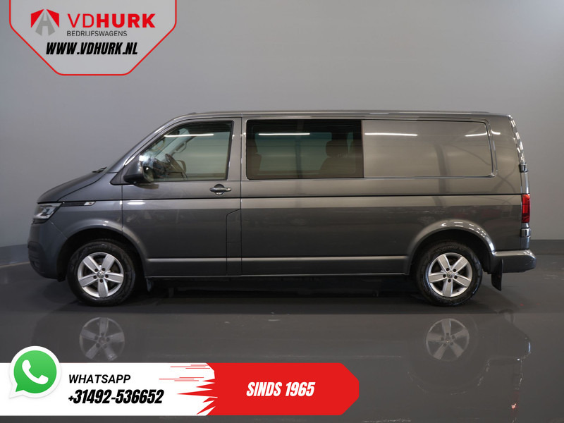 Small van, Combi van Volkswagen Transporter 2.0 TDI 150 pk DSG Aut. L2 DC Dubbel Cabine MIXTO/ LED/ Adapt.Cruise/ Standkachel/ Stoelverw./ Carplay/ Camera/ PDC/ LMV/ Trekha: picture 10